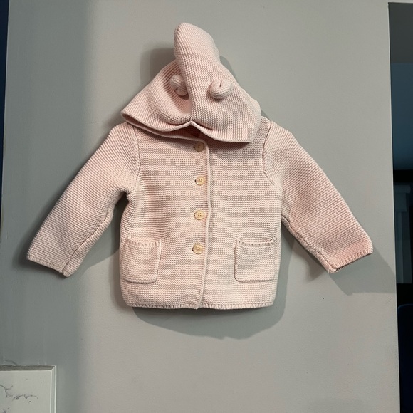 GAP Other - GAP Light Pink Kids Coat with Playful Hood